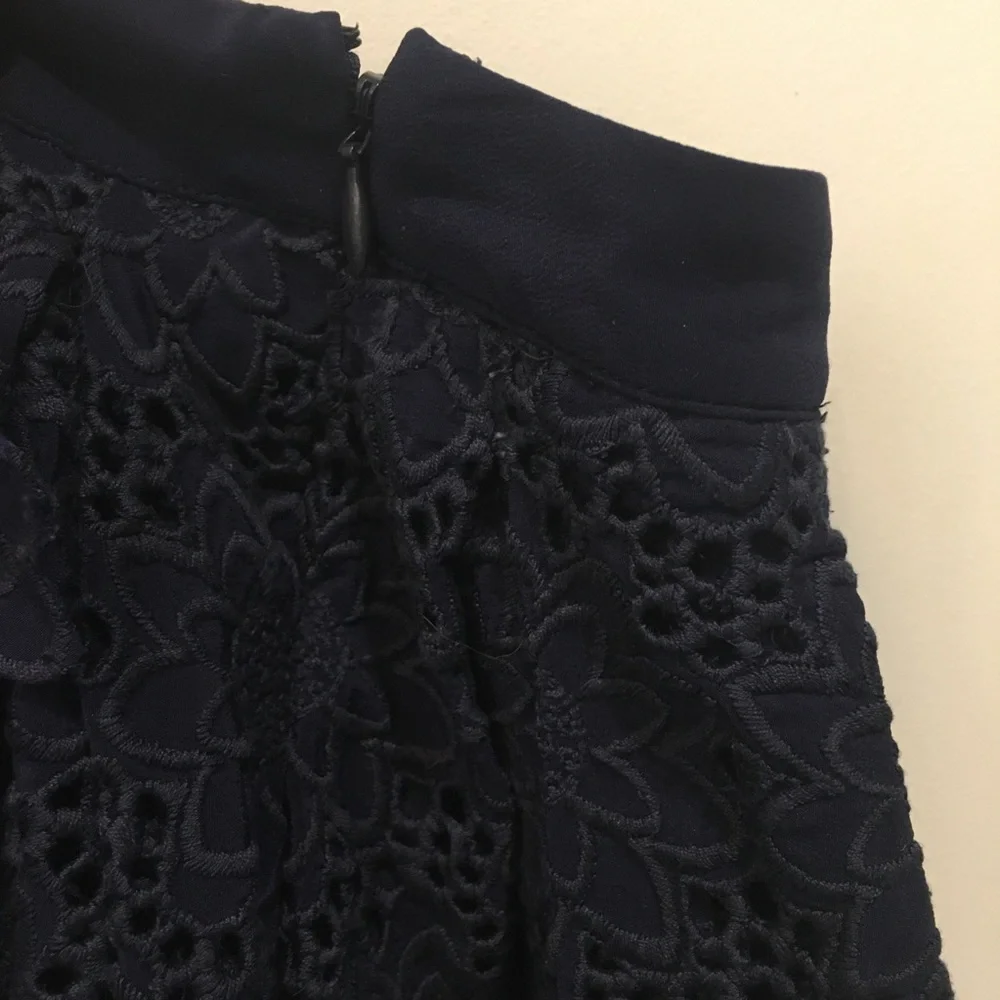 Michael Kors Floral Crochet Skirt - Picture 4 of 6